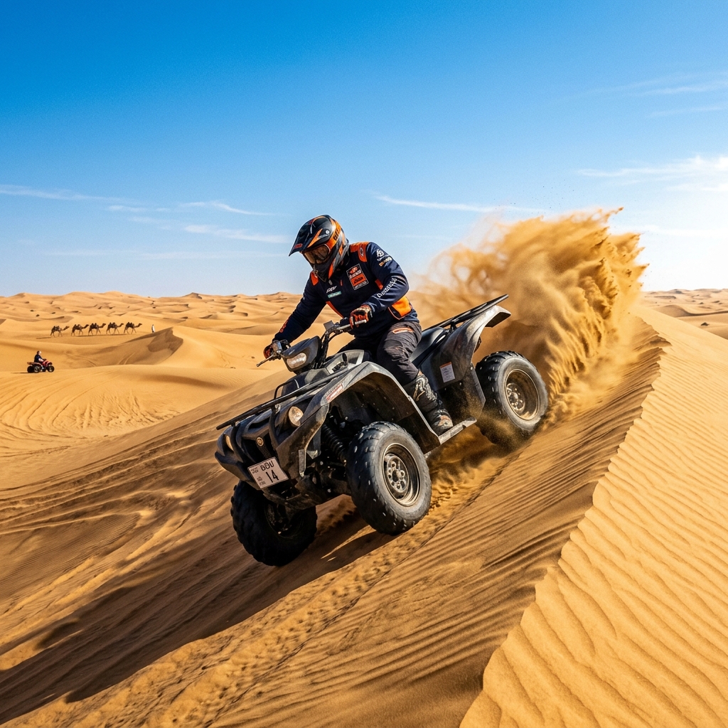 Quad Bike + Desert Safari